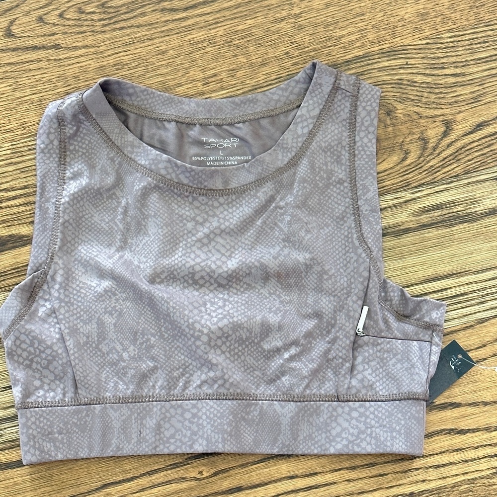 NWT Tahari Sports Bra
